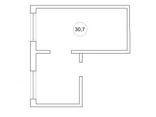 Аренда помещения свободного назначения 30.7 м²