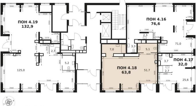 Продажа офиса 63.1 м² - фото 2