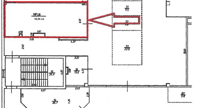 Аренда торгового помещения 54.6 м², Сухановская улица - фото 2