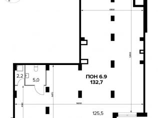 Продажа офиса 132.7 м²