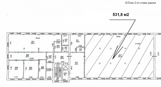 Аренда склада 531.8 м², Фабричная улица - фото 1