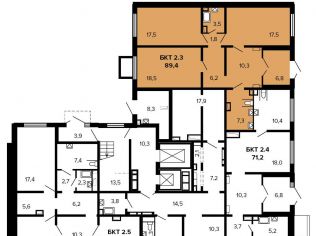 Продажа офиса 89.4 м²