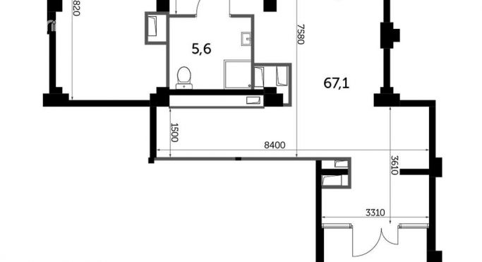 Продажа помещения свободного назначения 81.8 м², Рождественская улица - фото 1
