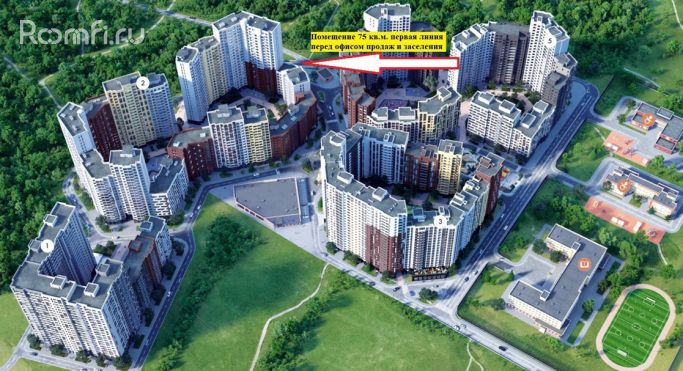 Аренда помещения свободного назначения 75 м², улица Полковника Романова - фото 1