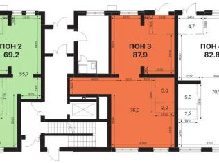 Продажа помещения свободного назначения 87.9 м²
