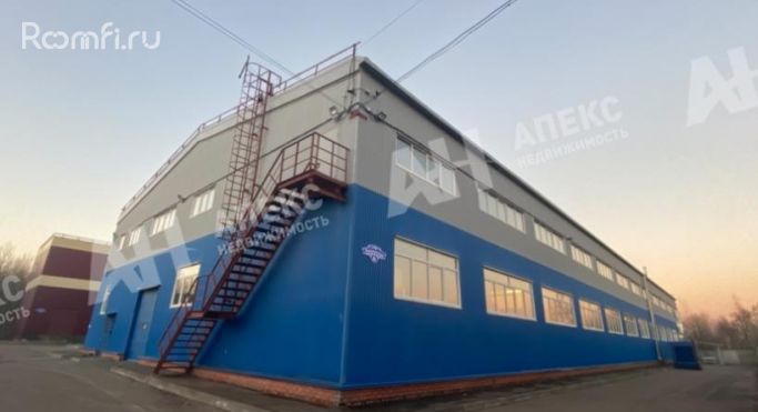 Аренда производственного помещения 2166 м², Заводская улица - фото 1