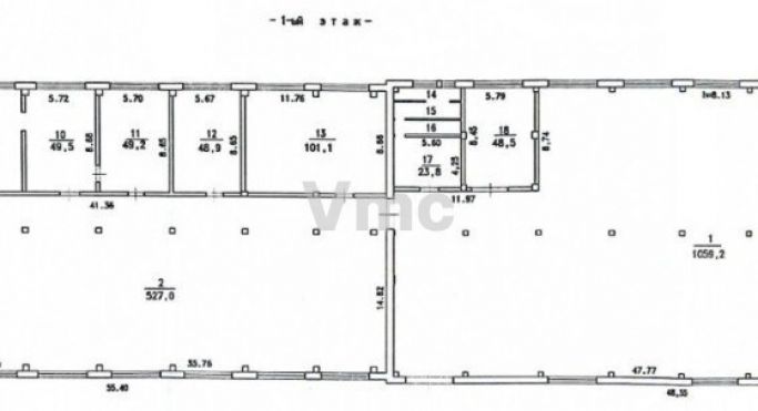 Аренда помещения свободного назначения 2628 м², улица Майора Алексеева - фото 2