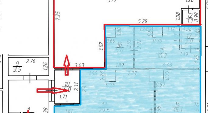Аренда помещения свободного назначения 56.3 м², проспект Ленина - фото 2