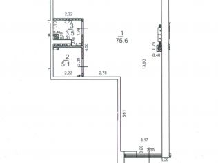 Аренда помещения свободного назначения 84.2 м²