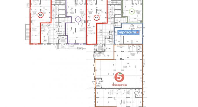 Аренда помещения свободного назначения 100 м², Центральная улица - фото 2