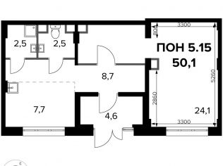 Продажа помещения свободного назначения 50.1 м²