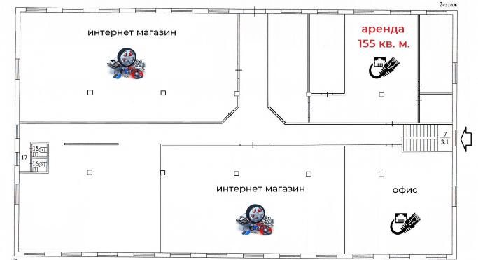 Аренда помещения свободного назначения 152 м², Дмитровское шоссе - фото 2