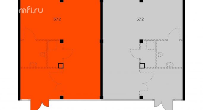 Продажа помещения свободного назначения 58.2 м² - фото 2