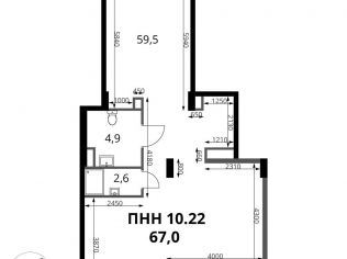 Продажа помещения свободного назначения 67.2 м²
