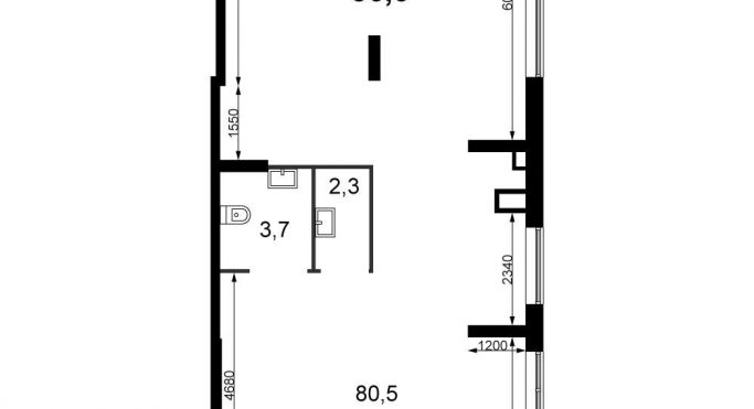 Продажа помещения свободного назначения 86.5 м² - фото 1
