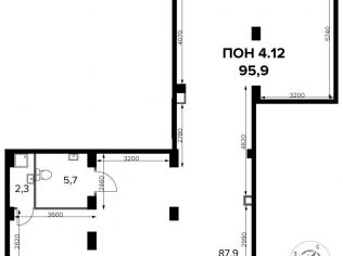 Продажа помещения свободного назначения 95.9 м²