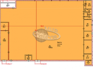 Аренда производственного помещения 1000 м²