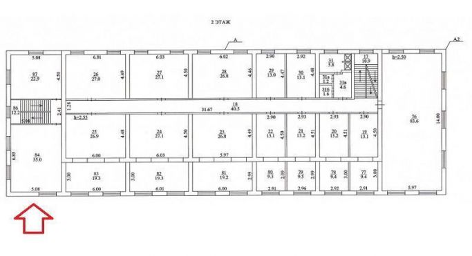 Аренда офиса 35 м², Дмитровское шоссе - фото 1