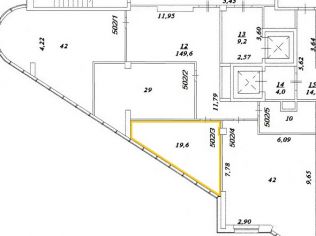 Аренда офиса 19.6 м²