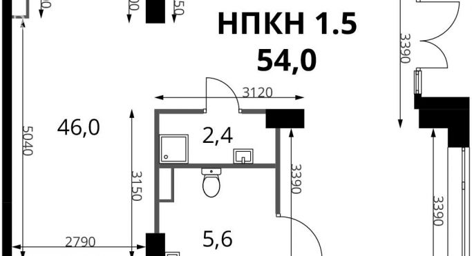 Продажа помещения свободного назначения 54 м², Донская улица - фото 1