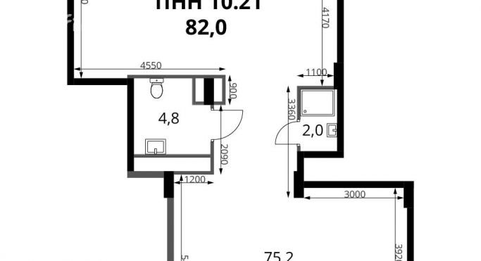 Продажа помещения свободного назначения 82 м², Комсомольская улица - фото 1