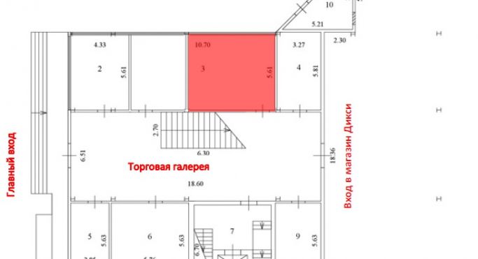 Аренда торгового помещения 35.4 м², Красногорский бульвар - фото 2