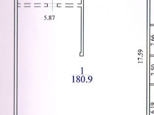 Аренда производственного помещения 180.9 м²