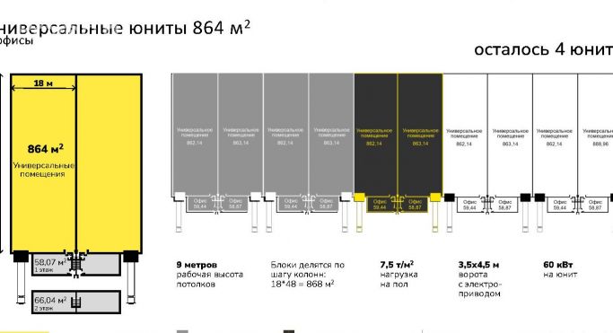 Продажа производственного помещения 984 м² - фото 2