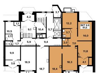 Продажа офиса 92.7 м²