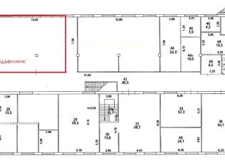 Аренда помещения свободного назначения 128 м²