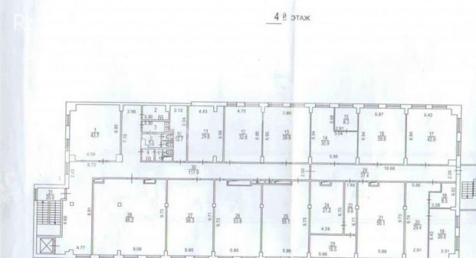 Аренда офиса 897 м², Бакунинская улица - фото 2