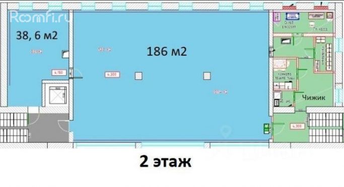 Аренда помещения свободного назначения 226 м², улица А.И. Нестеренко - фото 3