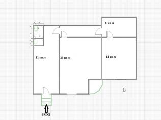 Аренда помещения свободного назначения 57 м²