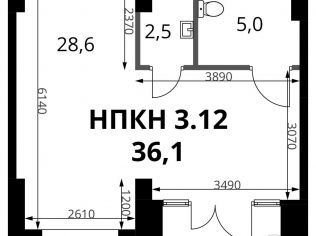 Продажа помещения свободного назначения 36.1 м²