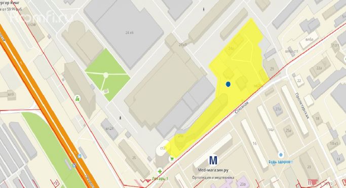 Продажа помещения свободного назначения 18530 м², Ленинградская улица - фото 3