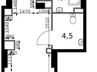 Продажа помещения свободного назначения 51.8 м²