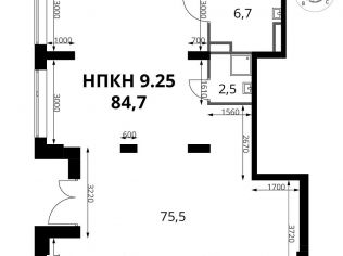 Продажа помещения свободного назначения 84.7 м²