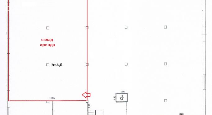 Аренда склада 230 м², Складская улица - фото 1