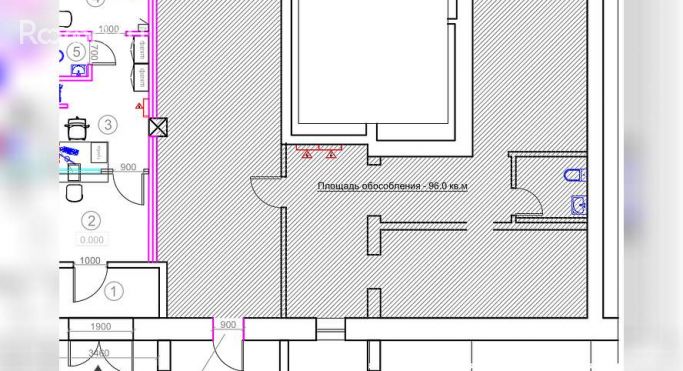 Аренда помещения свободного назначения 96 м², улица Ленина - фото 4