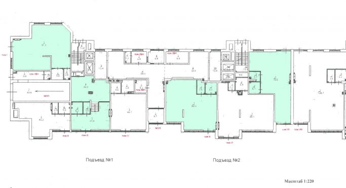 Аренда помещения свободного назначения 94.9 м², Северная улица - фото 2