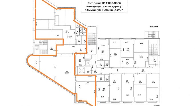 Аренда офиса 323 м², улица Репина - фото 1