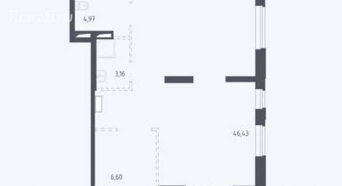 Аренда помещения свободного назначения 61.2 м², улица Мезенцева - фото 2