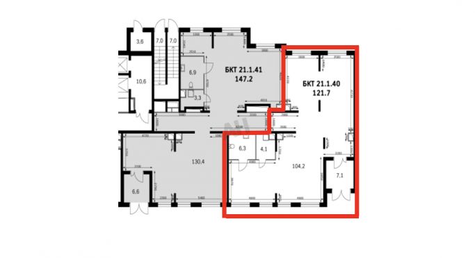 Продажа помещения свободного назначения 122 м², Римский проезд - фото 2