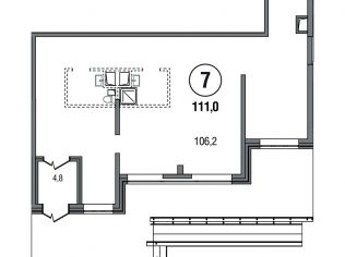 Аренда помещения свободного назначения 110.1 м²