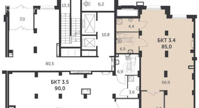 Продажа офиса 85 м², улица Полковника Романова - фото 2