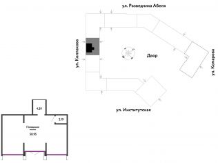Продажа помещения свободного назначения 65.5 м²