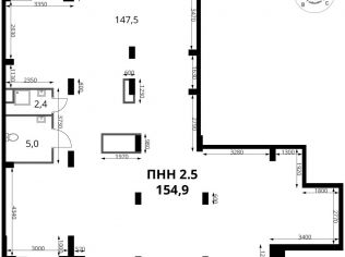 Продажа помещения свободного назначения 154.9 м²