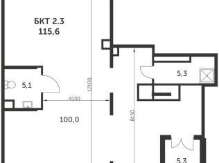 Продажа офиса 115.6 м²