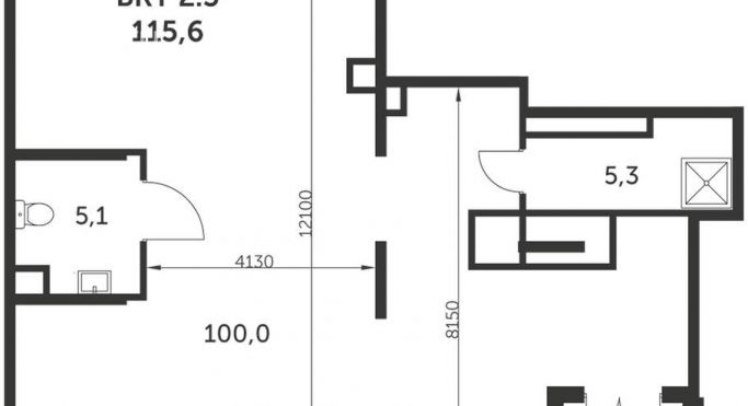Продажа офиса 115.6 м², улица Полковника Романова - фото 1