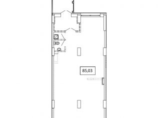 Продажа помещения свободного назначения 85 м²